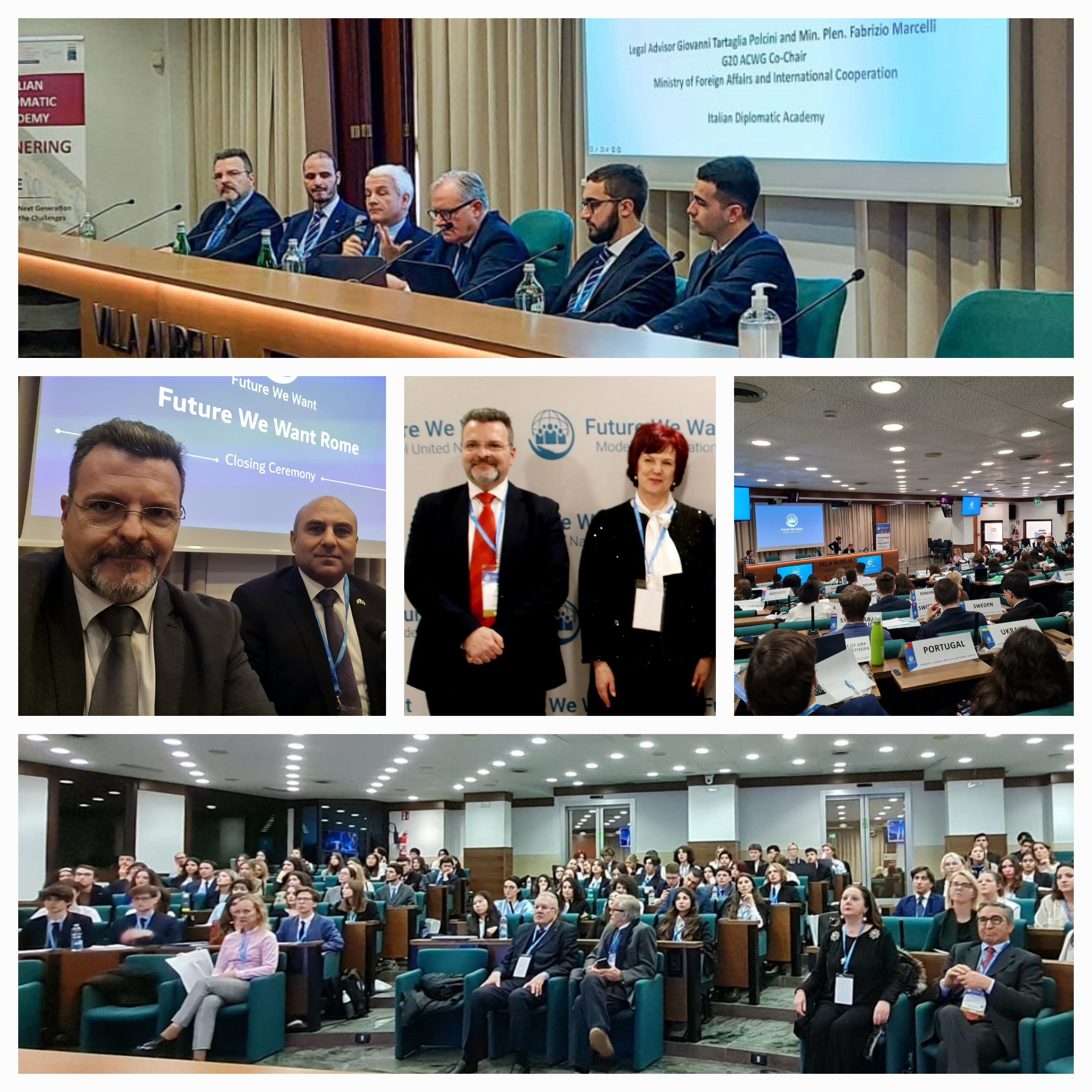 A Roma si è svolto il progetto “Il Futuro che Vogliamo Modello delle Nazioni Unite: Iniziativa Globale per Giovani Leader”